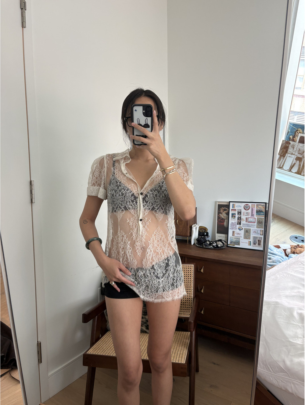 Vintage Dolce & Gabbana Lace Blouse